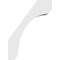 Ekena Millwork 6-in. W x 22-in. D x 30-in. H Legacy Architectural Grade PVC Knee Brace BRCP06X22X30LEC - alternate 5